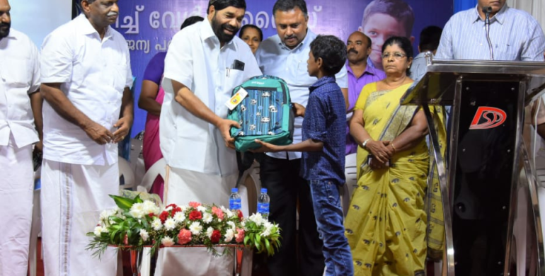 PR content from The New Indian Express about Reach World Wide’s kit distribution event